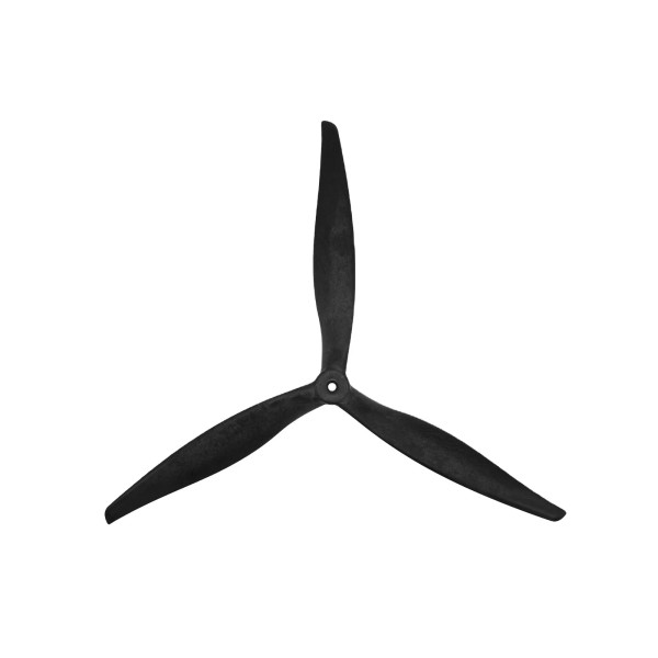Ventas calientes Gemfan 1410-3 Fibra de vidrio de tres cuchillas Nylon 14in Hélice de tres cuchillas Máquina transversal Hélice Máquina de película
